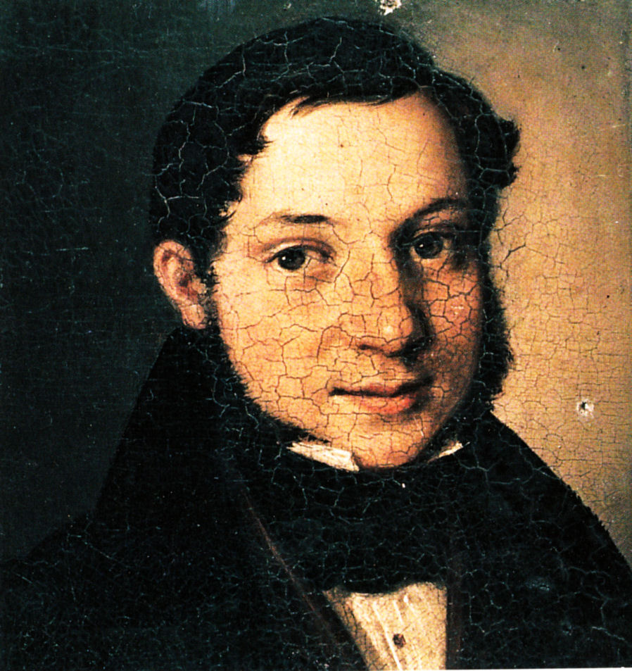 Karl Spitzweg. Portrait of Eduard Spitzweg, the younger brother of the artist