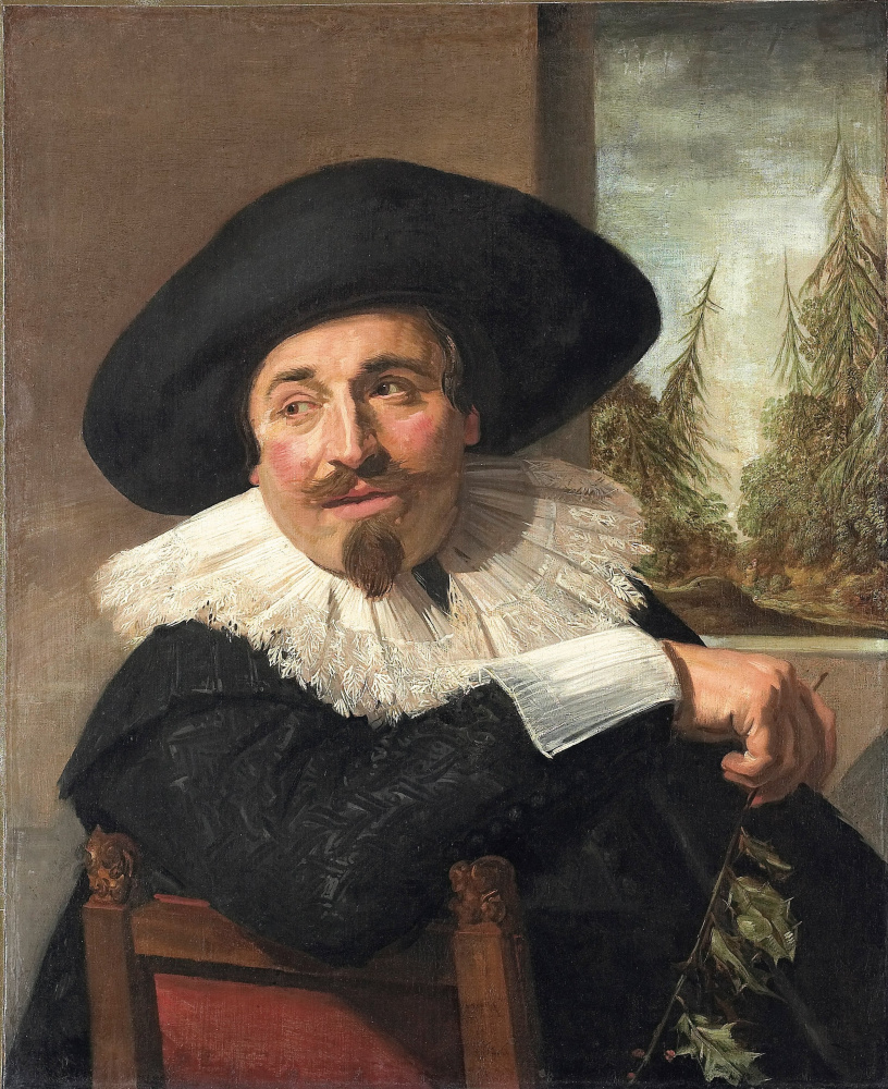 Frans Hals. Portrait Of Isaac Abrahams