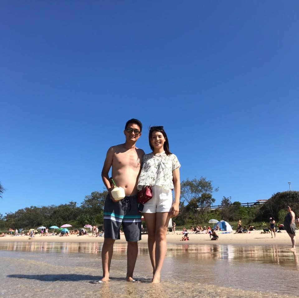 Lil Wuyn. The couple's beach trip