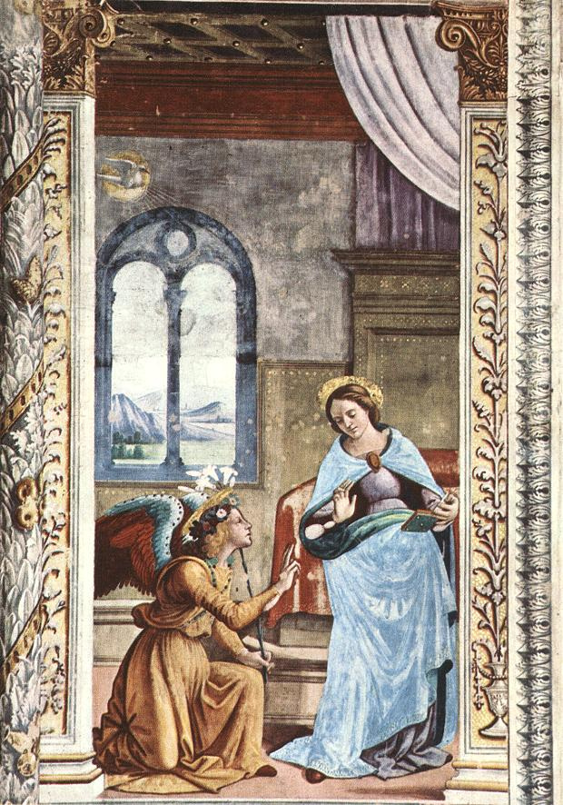 Domenico Girlandajo. The Annunciation