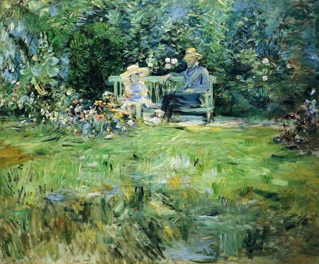 Berthe Morisot. The lesson in the garden