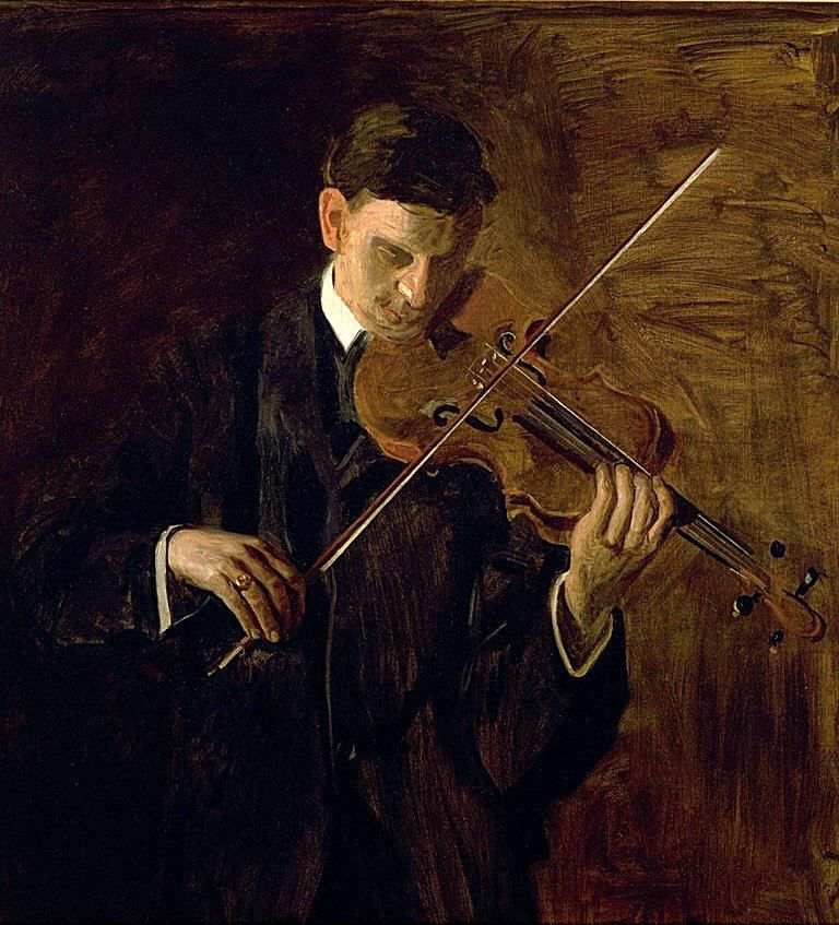 Thomas Eakins. Violinista