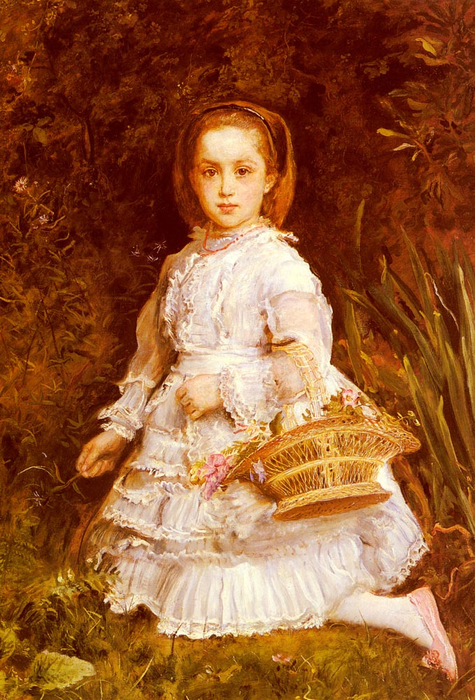 John Everett Millais. Portrait Of Grace Liz
