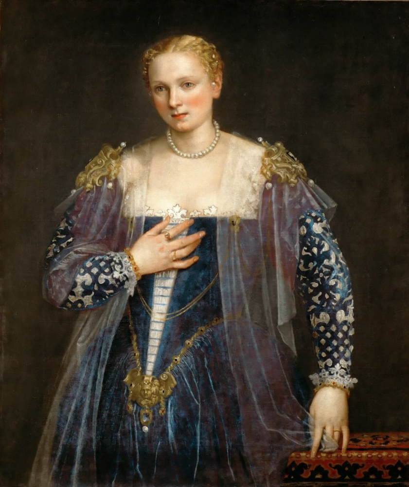 Веронезе портрет дочери Тициана