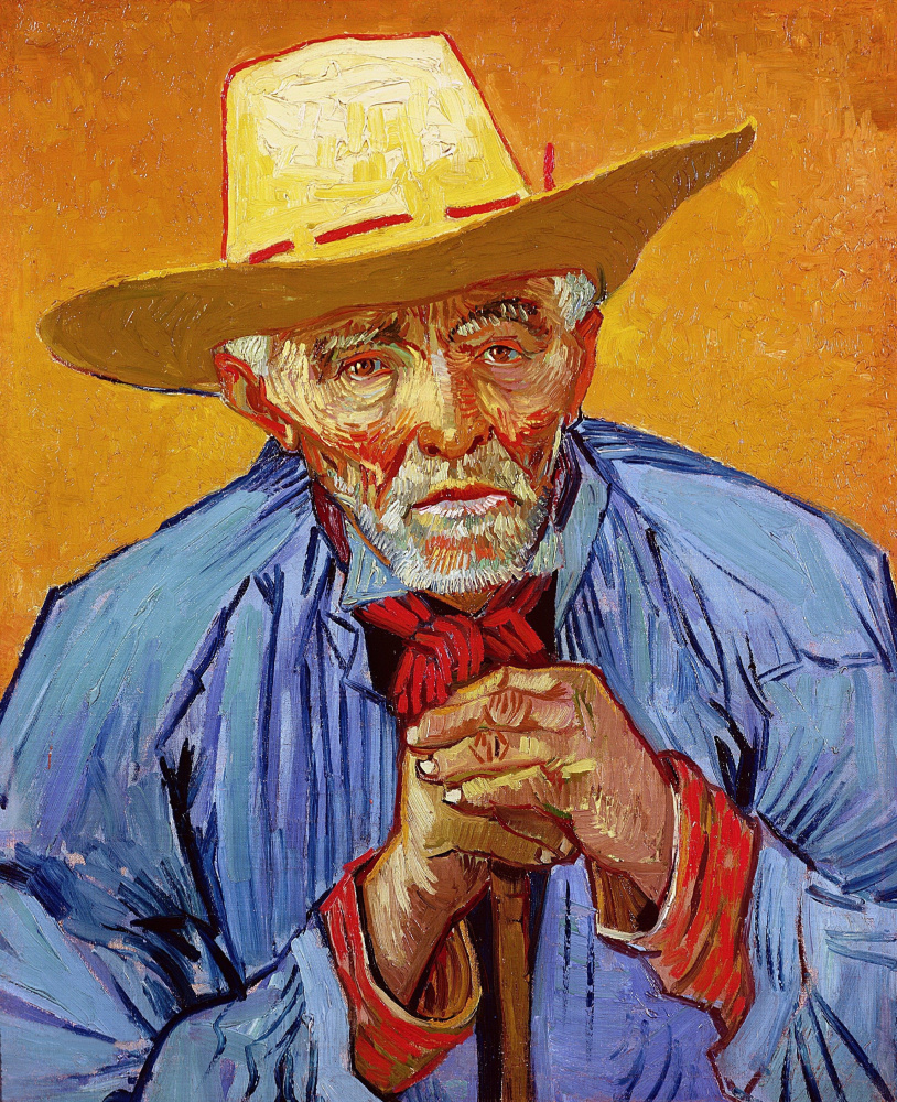 Vincent van Gogh. Portrait of an old peasant Patience eskal'e