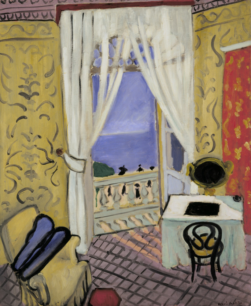 Henri Matisse. The interior with the case of a violin