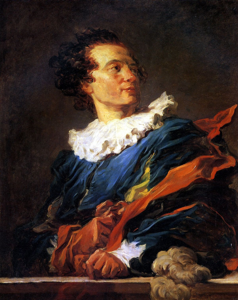 Jean-Honore Fragonard. Portrait of Jean-Claude Richard de Saint-Non