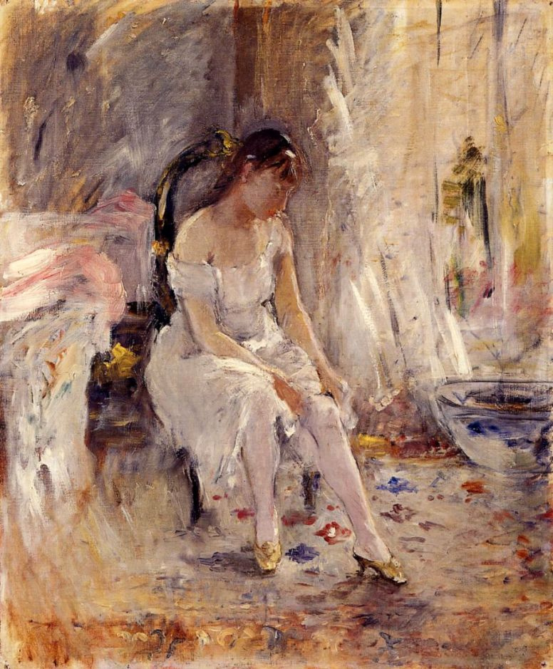 Berthe Morisot. Clothed female