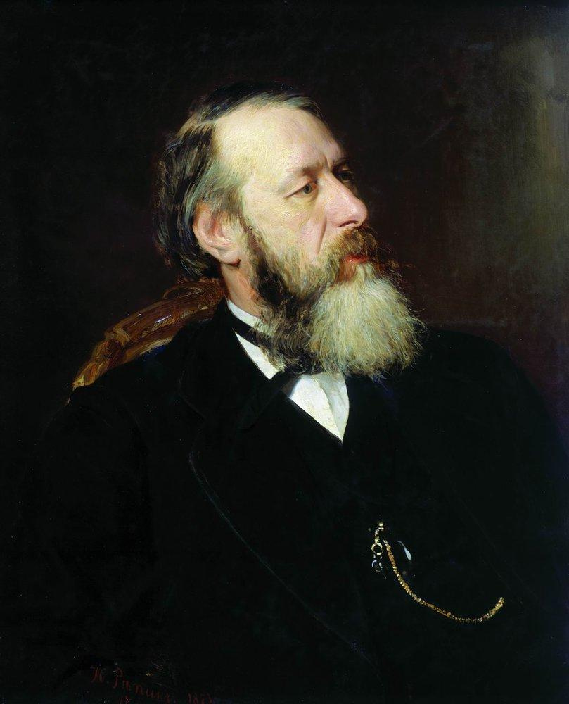 Ilya Efimovich Repin. Portrait criticism centuries Stasov.