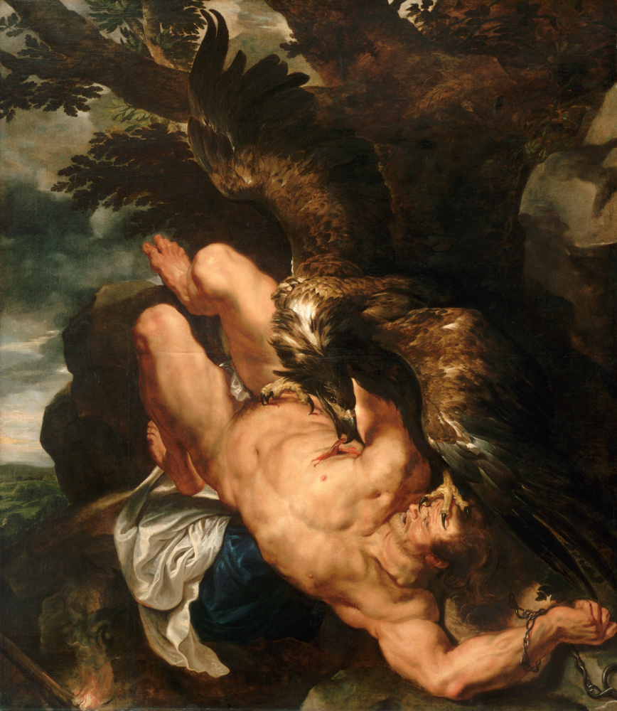 Peter Paul Rubens. Prometheus chained