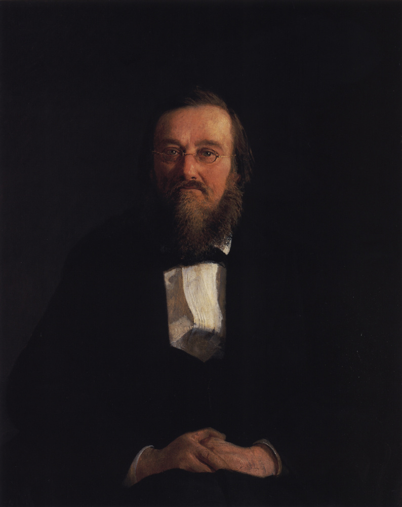 Nikolai Nikolaevich Ge. Portrait of the historian Nikolai Ivanovich Kostomarov