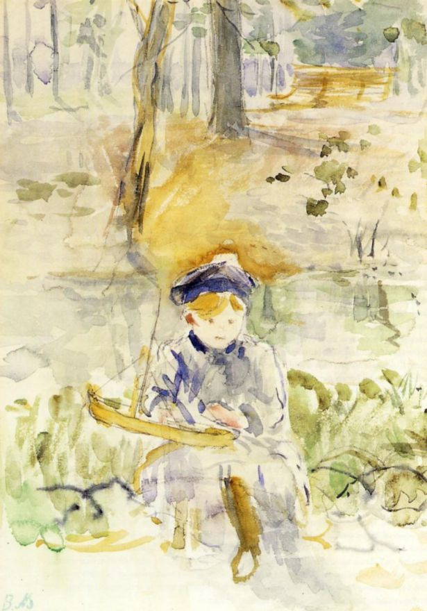 Berthe Morisot. Julie and her boat