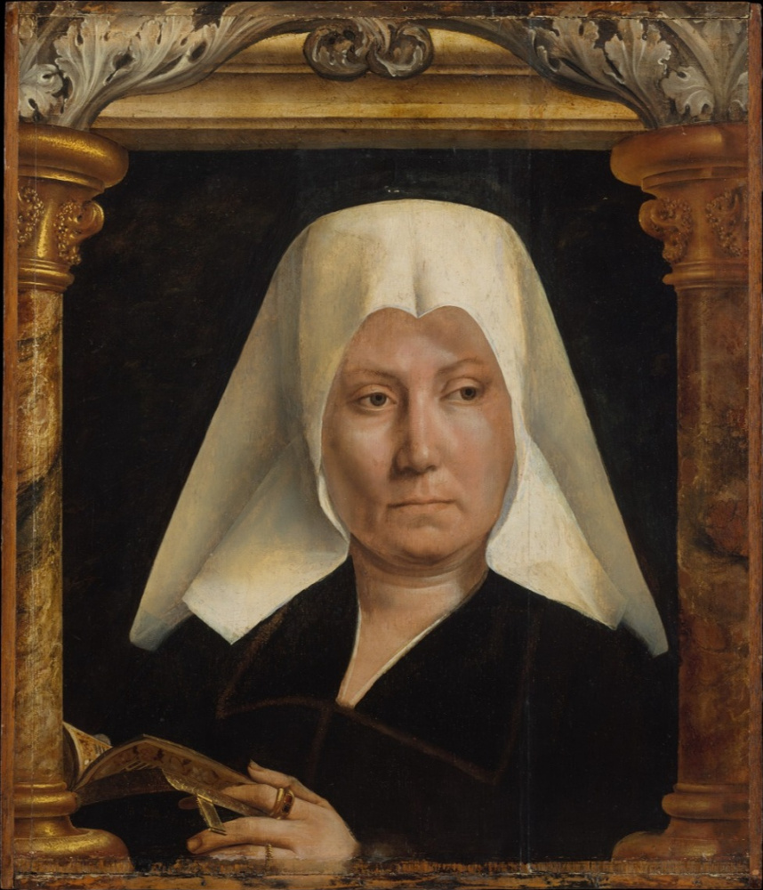 Quentin Metsis 1466 - 1530. Women's portrait