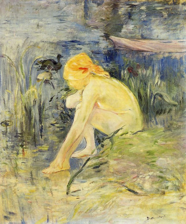 Berthe Morisot. Bather