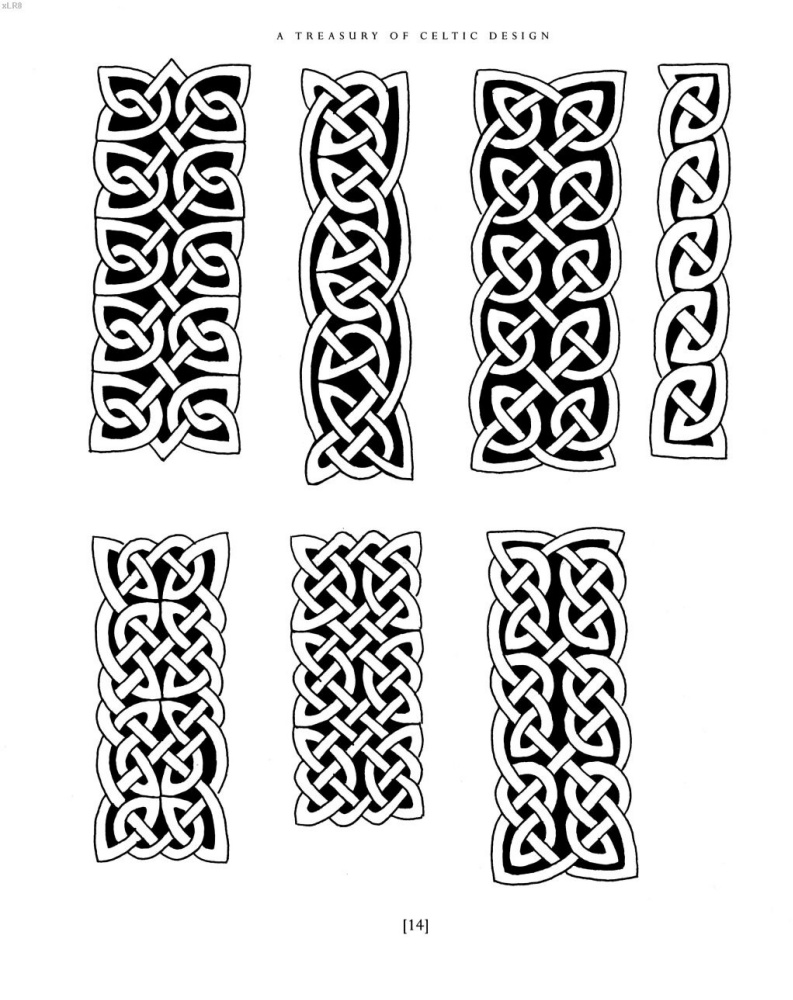 Кельтский орнамент для травления