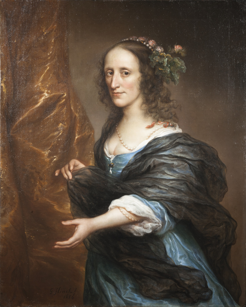Govaert Flinck. Portrait of a woman, possibly Petronella van Panhuys