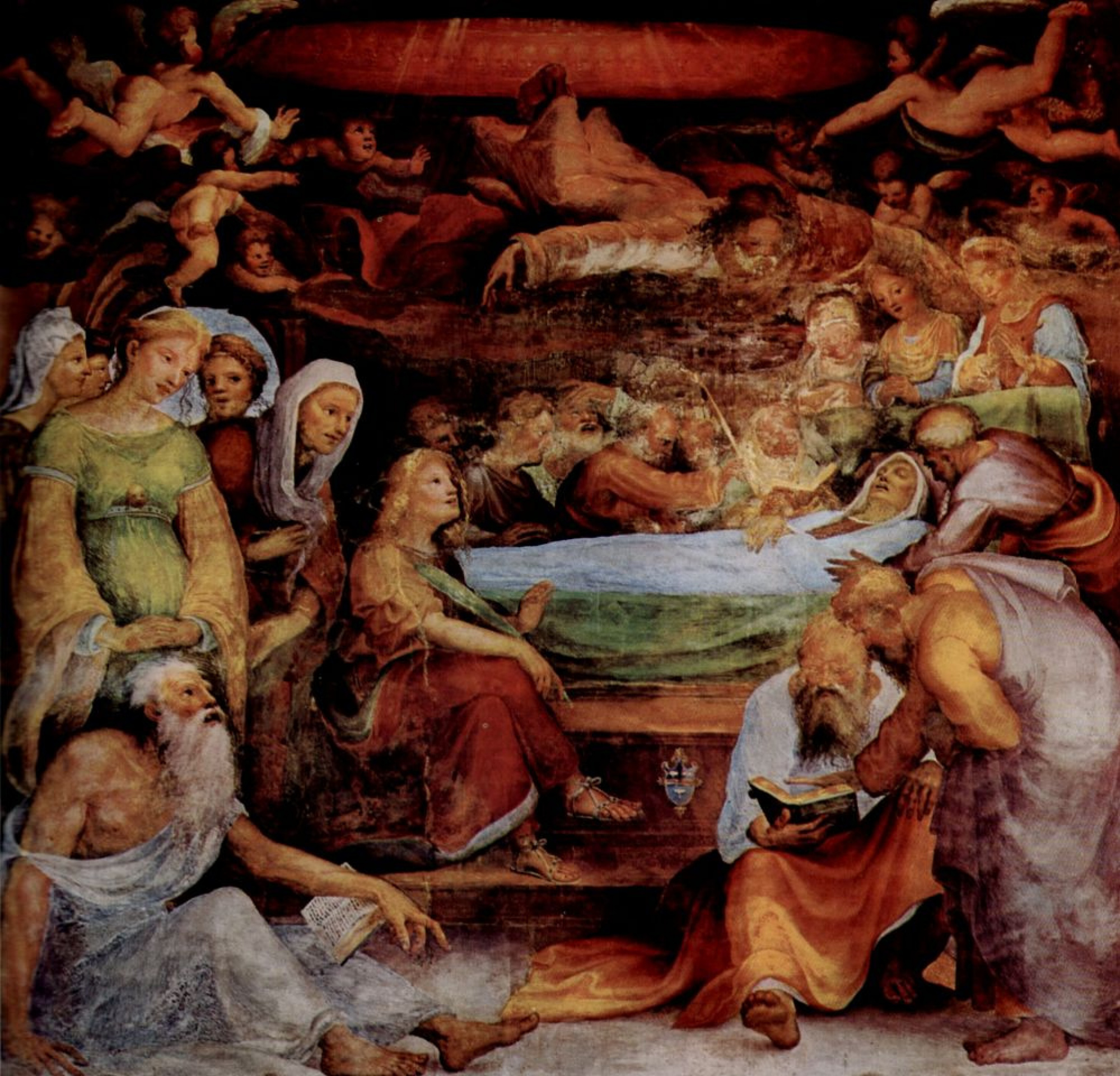 The Death Of Maria 1518 280 300 Cm By Domenico Beccafumi History Analysis Facts Arthive