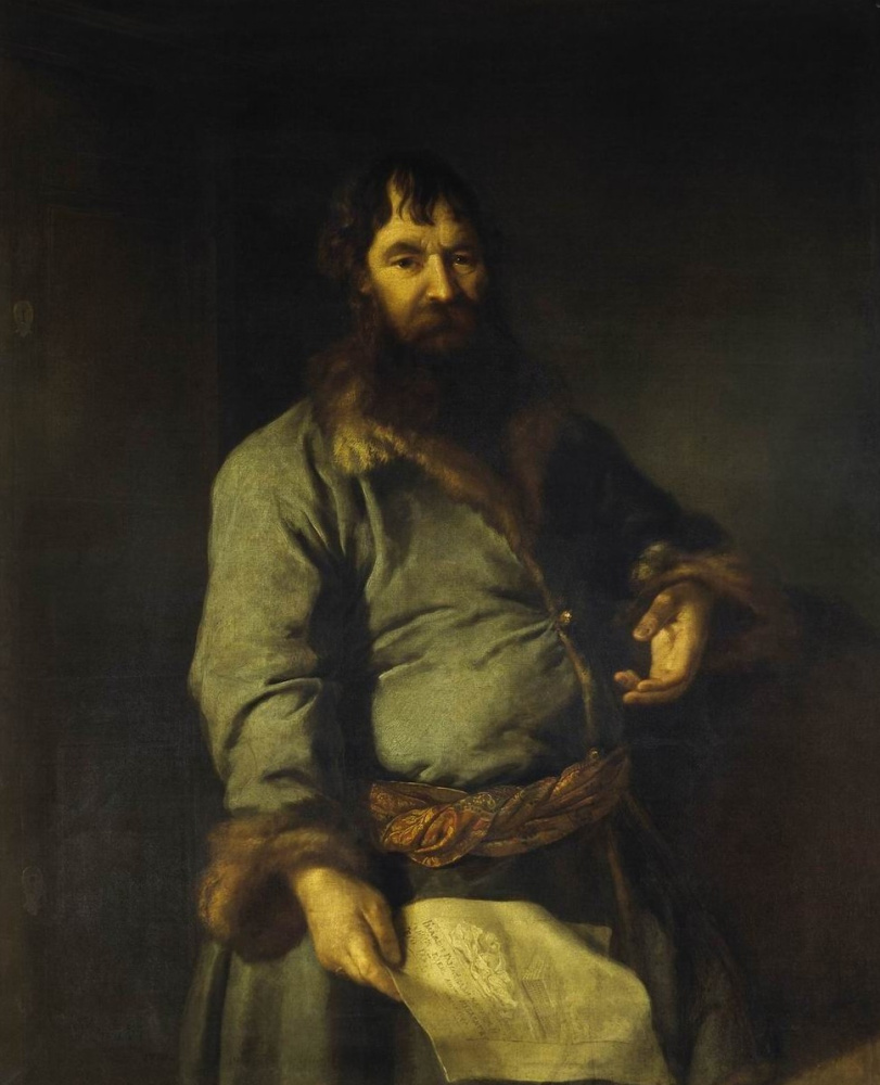 Dmitry Grigorievich Levitsky. Portrait of farmer Nicephorus artemyevitch Sezemova