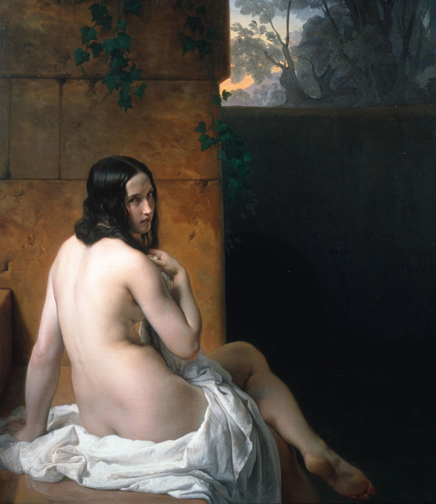 Francesco Ayets. Susanna in the bath