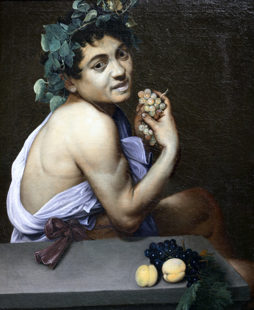 Michelangelo Merisi de Caravaggio. Sick Bacchus (Self-Mirror Image)
