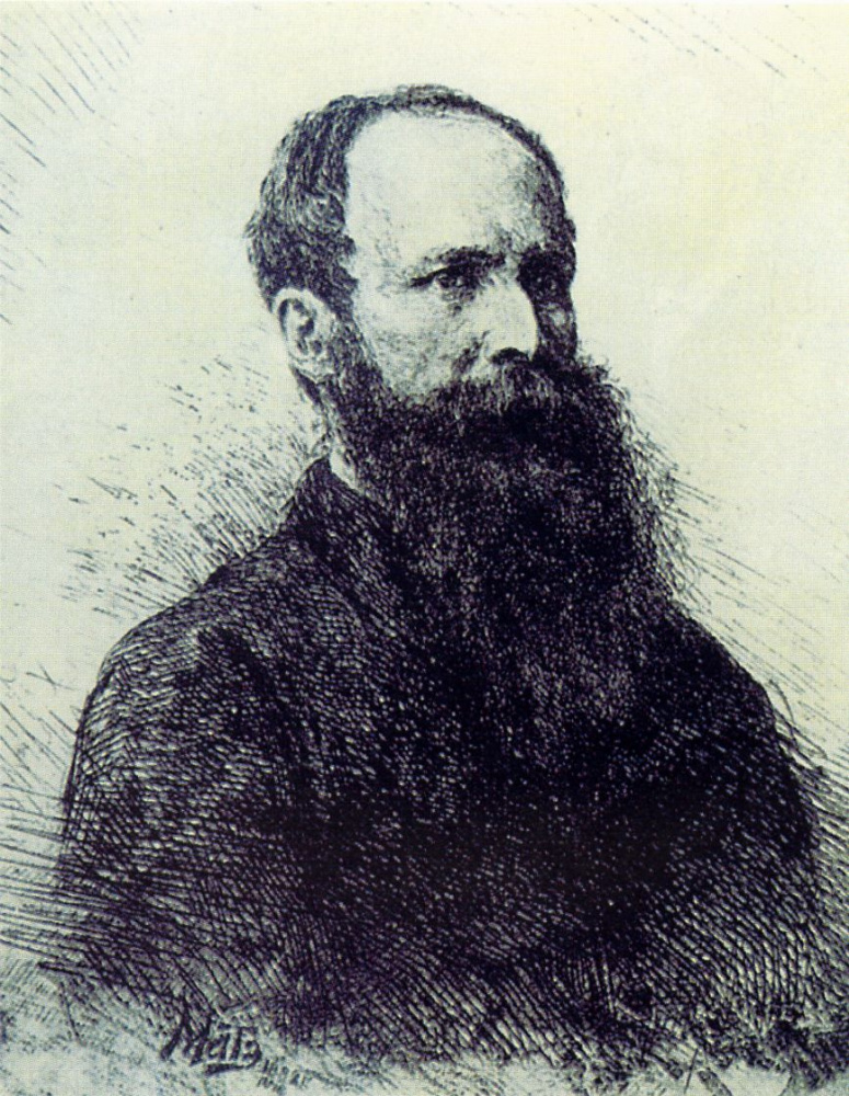 Vasily Vasilyevich Mate. Portrait Of V. V. Vereshchagin