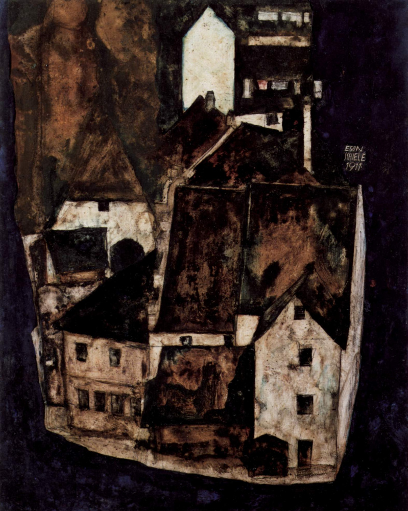 Egon Schiele. Dead city
