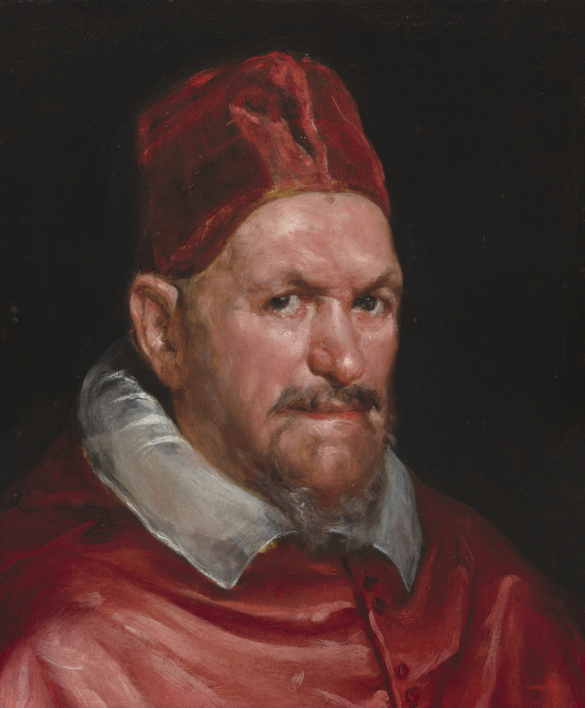 Diego Velazquez. Portrait of Pope innocent X