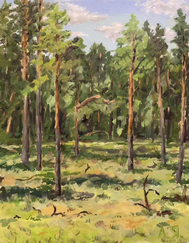 Yaroslav Nikitich Antonov. "An afternoon in the swamp."
