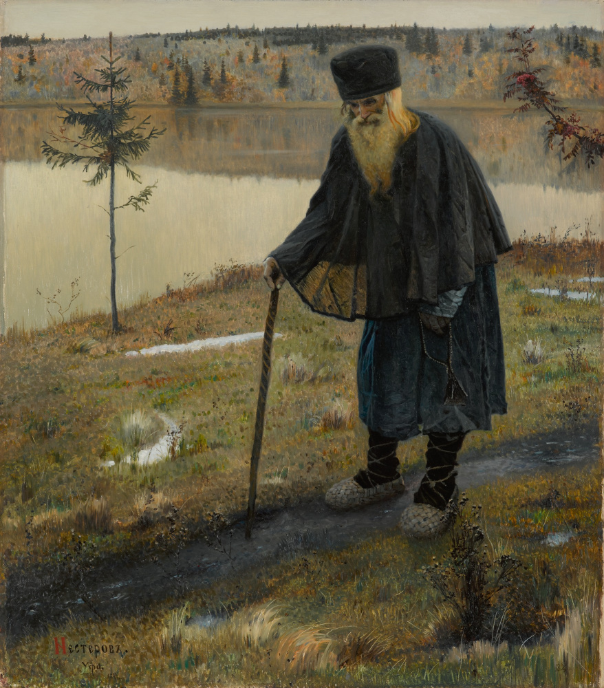 Mikhail Vasilyevich Nesterov. The hermit