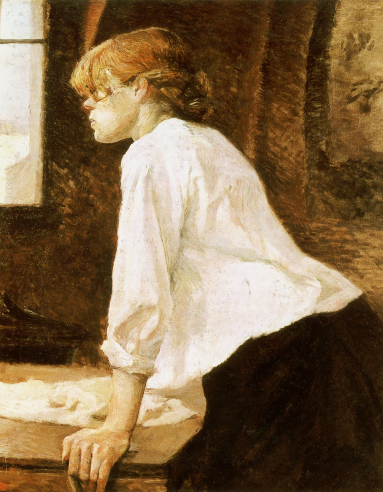 Henri de Toulouse-Lautrec. The Laundress
