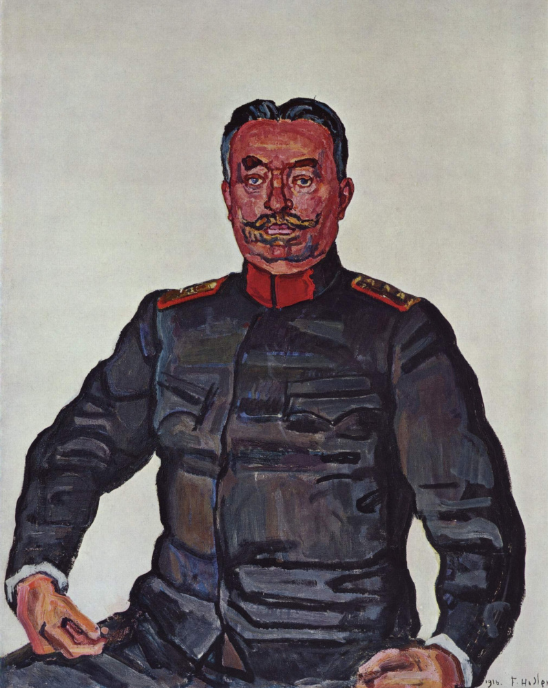 Ferdinand Hodler. Portrait of General Ulrich Villa