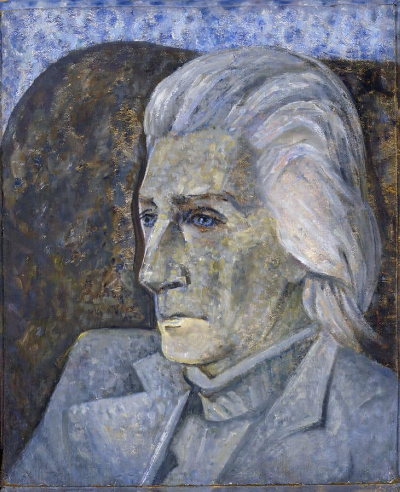 Alisa Ivanovna Poret. Twilight (Portrait of a Man)