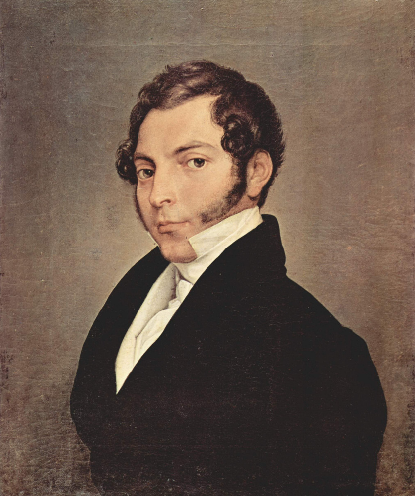Francesco Ayets. Portrait of Count Ninni