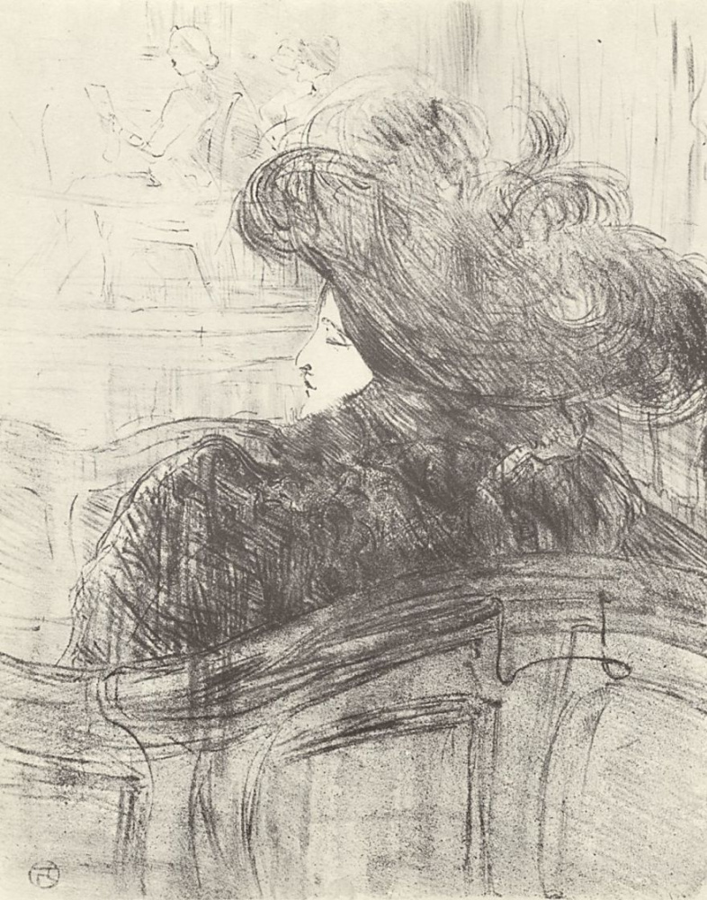Henri de Toulouse-Lautrec. Cléo de Mérode