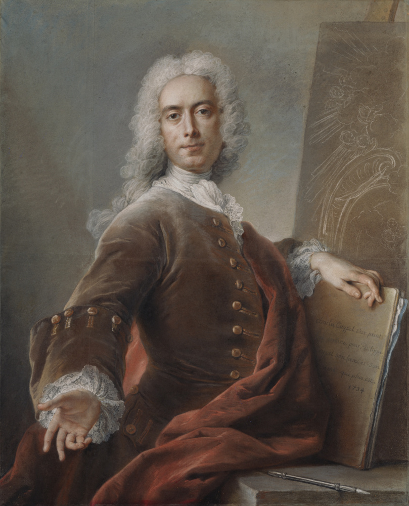 Charles-Antoine Coypel. Self-Portrait
