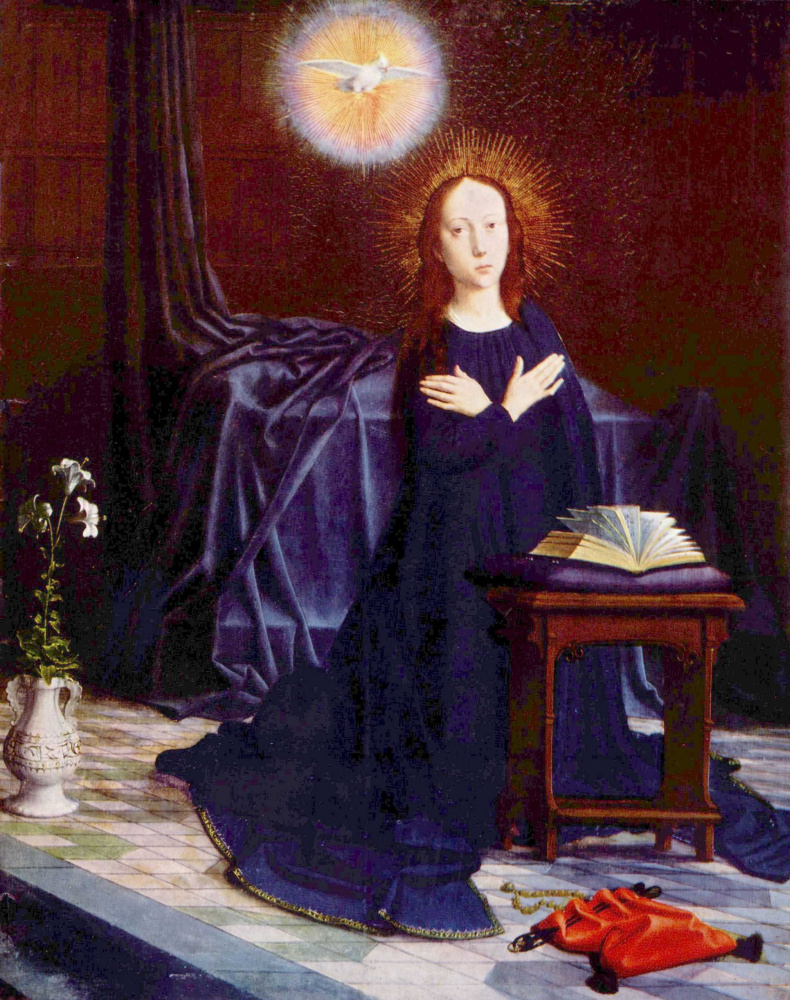David Gerard. The Annunciation To The Virgin Mary