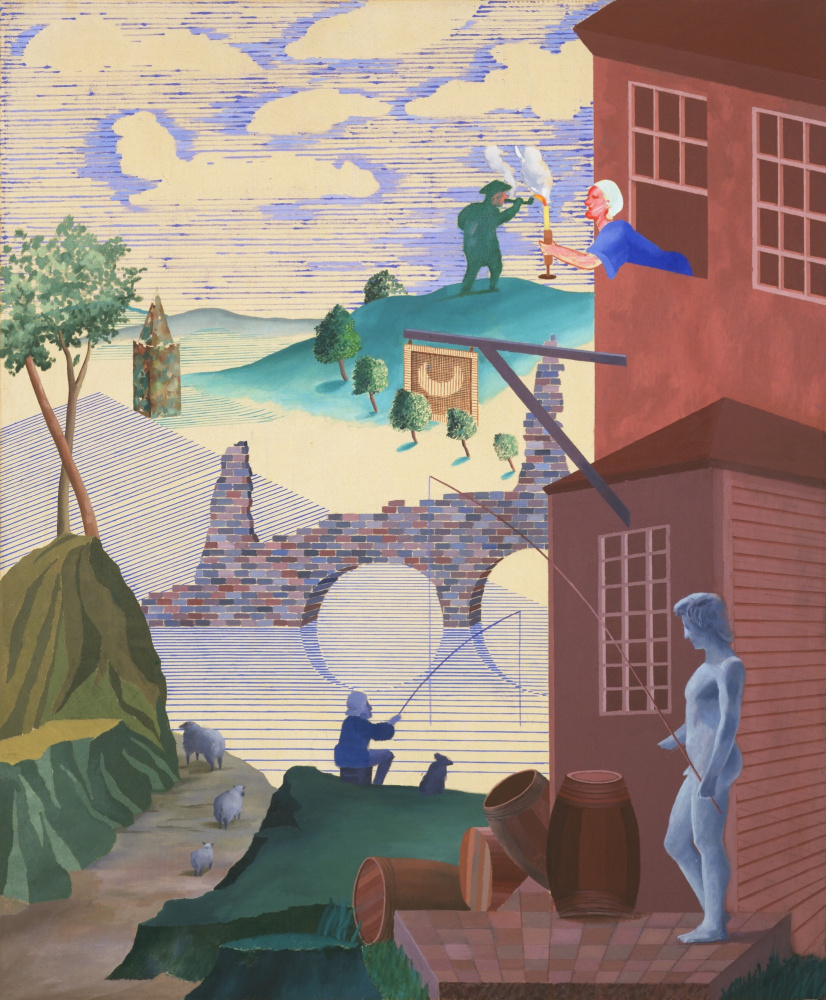 David Hockney. Kerby (After Hogarth)
