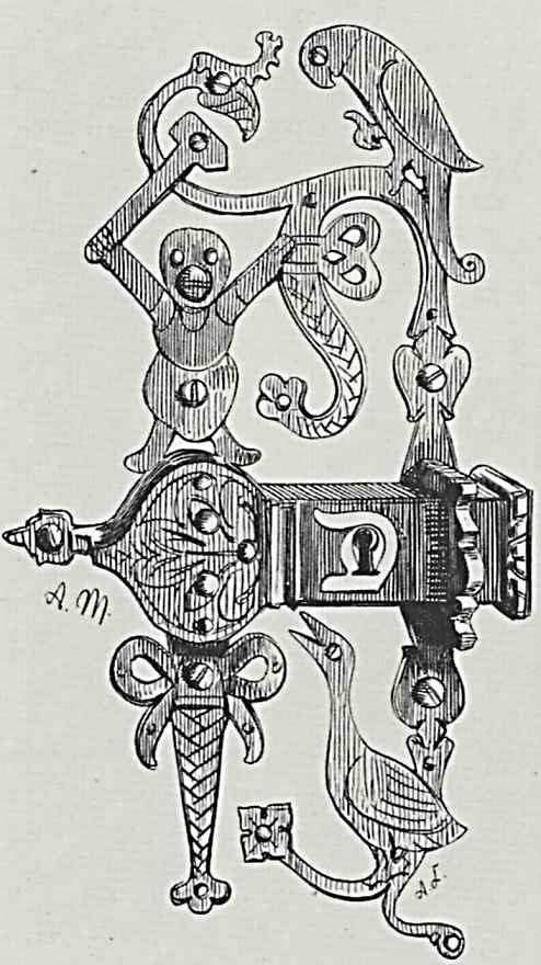 Adolf Friedrich Erdmann von Menzel. Illustration for the essay Berthold Auerbach "the Mechanic from Wittenberg"[01], Initial D