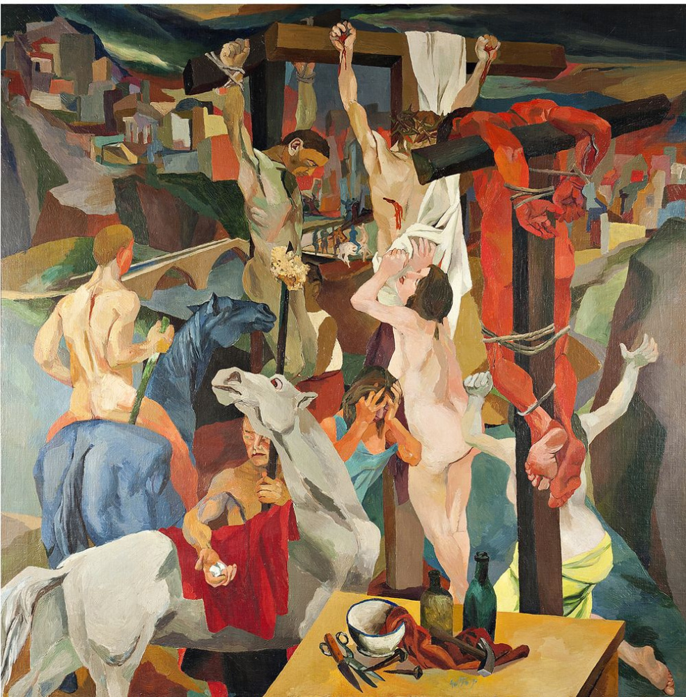 Renato Guttuso. The crucifixion