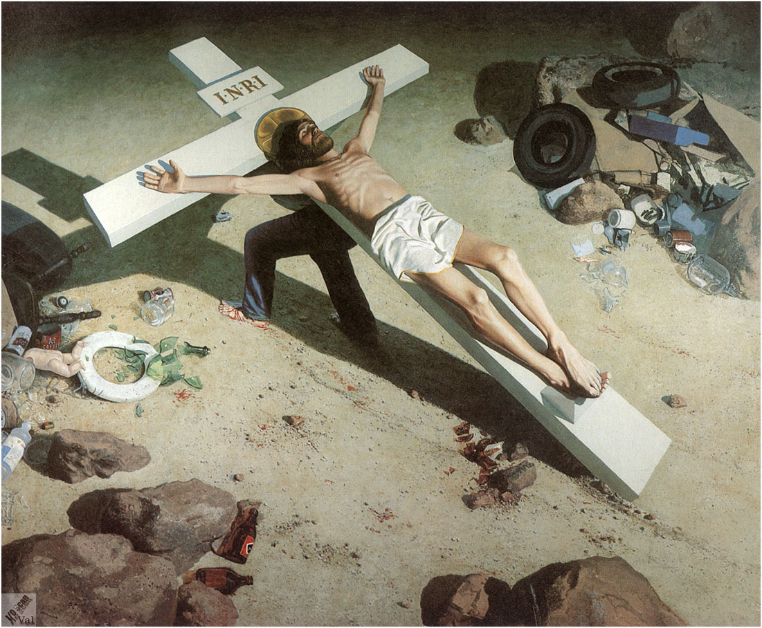 Tim Hildebrandt. The crucifixion
