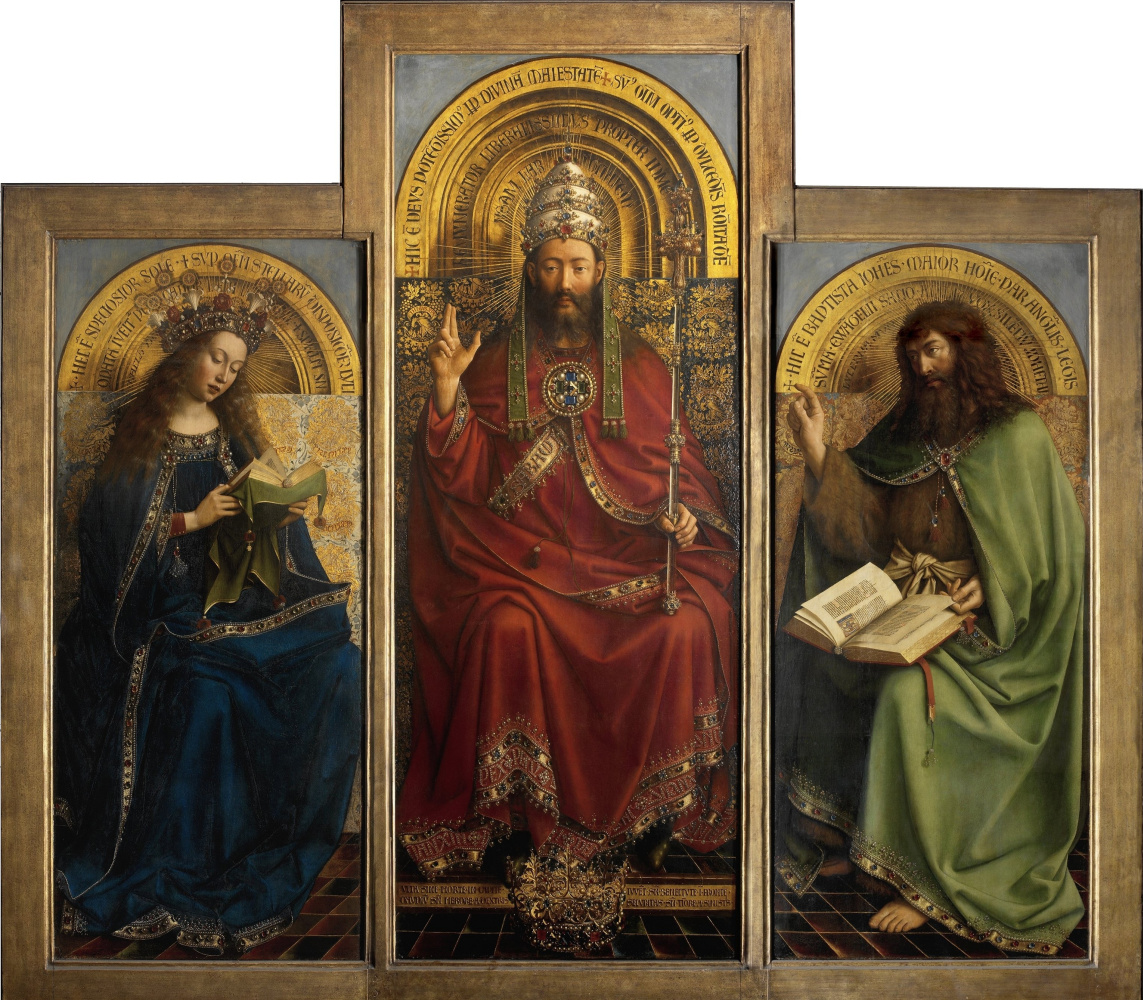 The Ghent Altarpiece (detail), 1432 By Jan Van Eyck: History, Analysis ...