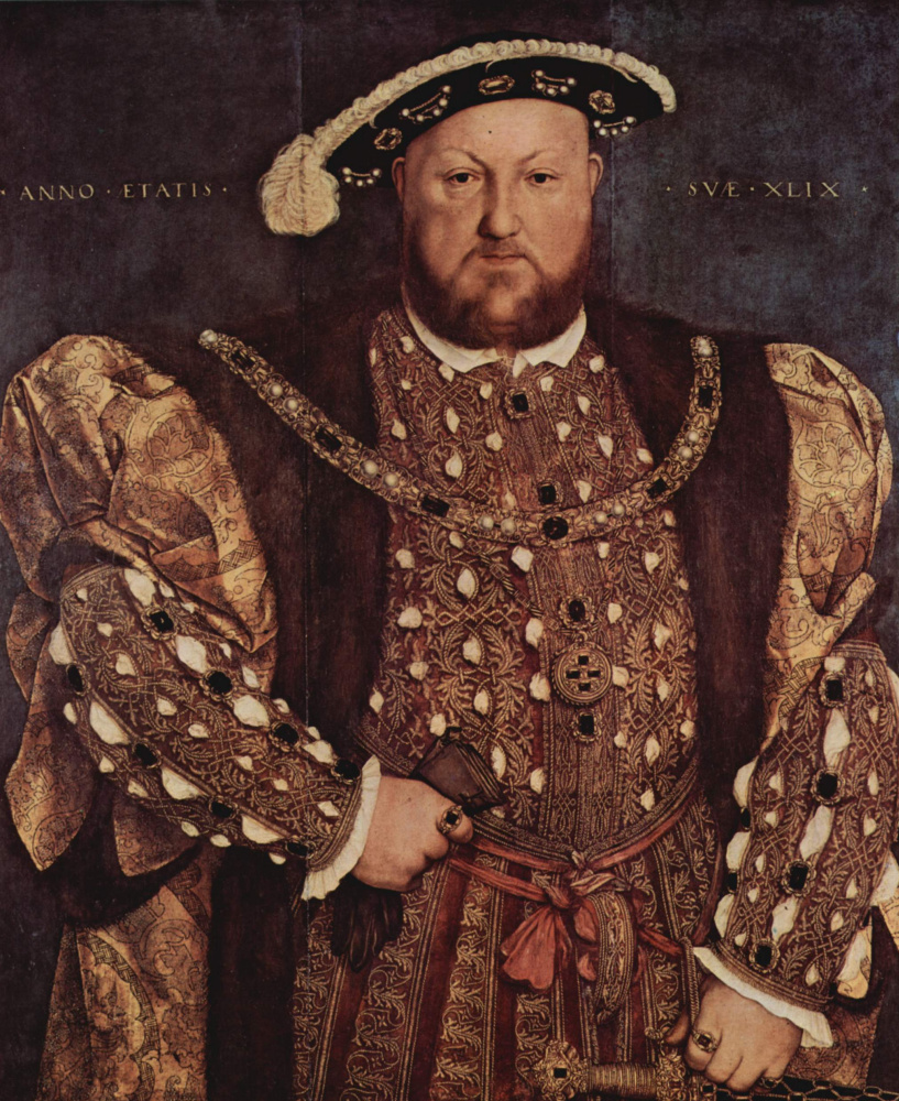Hans Holbein the Younger. Portrait of Henry VIII