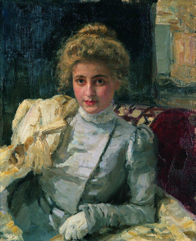 Ilya Efimovich Repin. Blonde (Portrait Of Olga Tevyasheva)