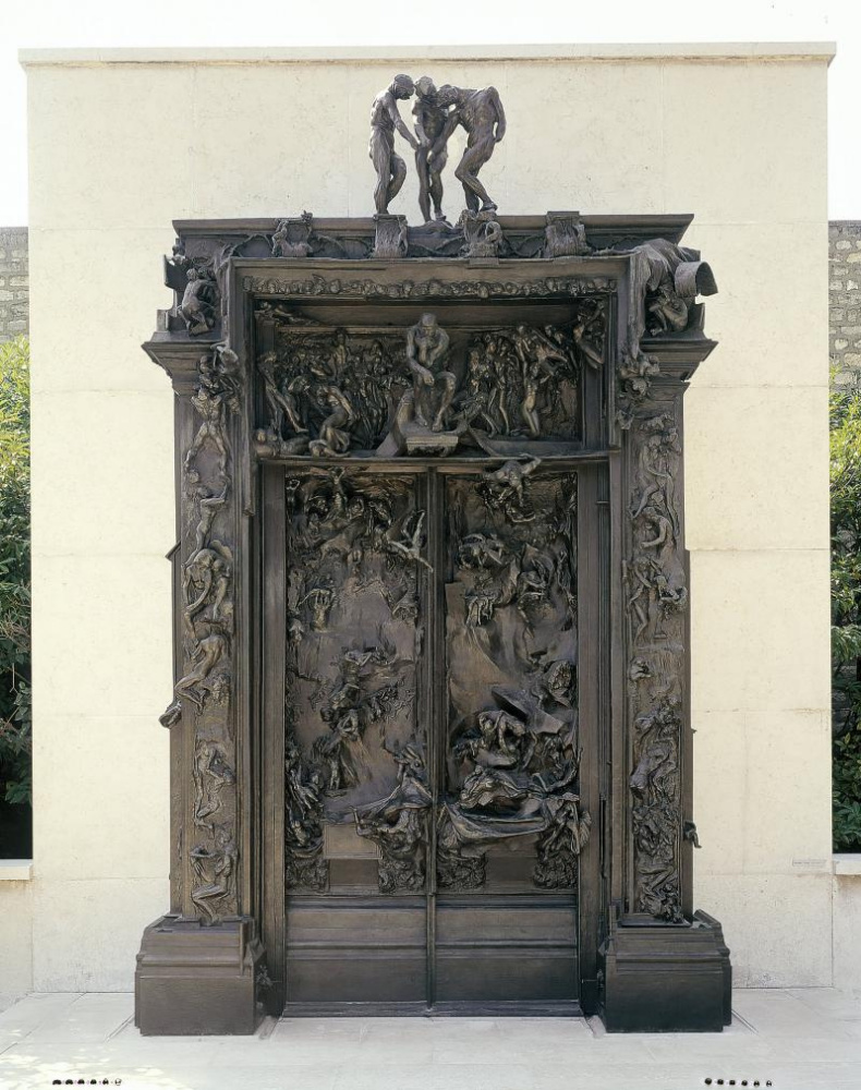 Auguste Rodin. The gates of hell