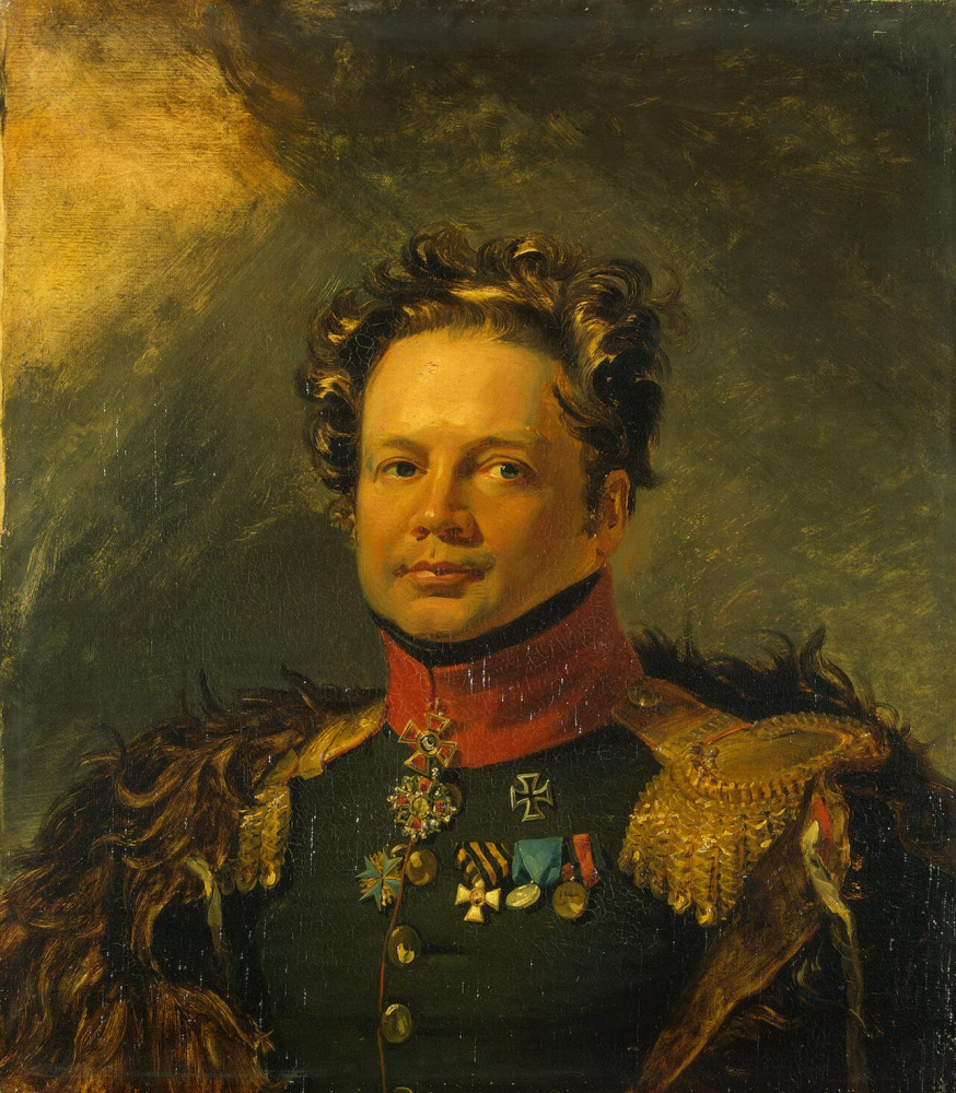 Джордж ДОУ (George Dawe). Портрет Суворова. 1830.