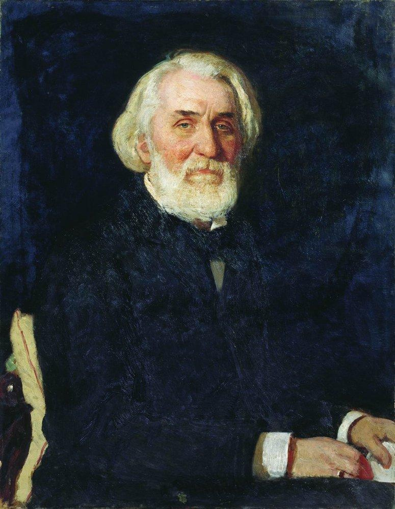 Ilya Efimovich Repin. Portrait Of I. S. Turgenev