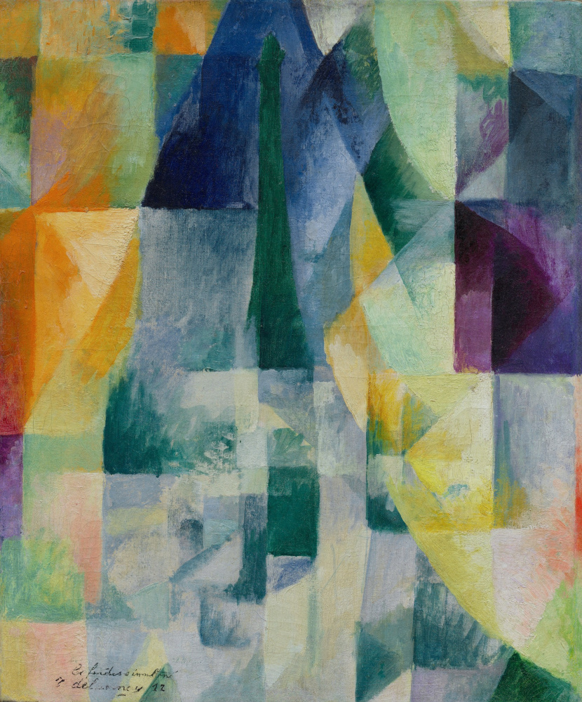 Robert Delaunay. Simultaneous Windows (Simultaneously open Windows)