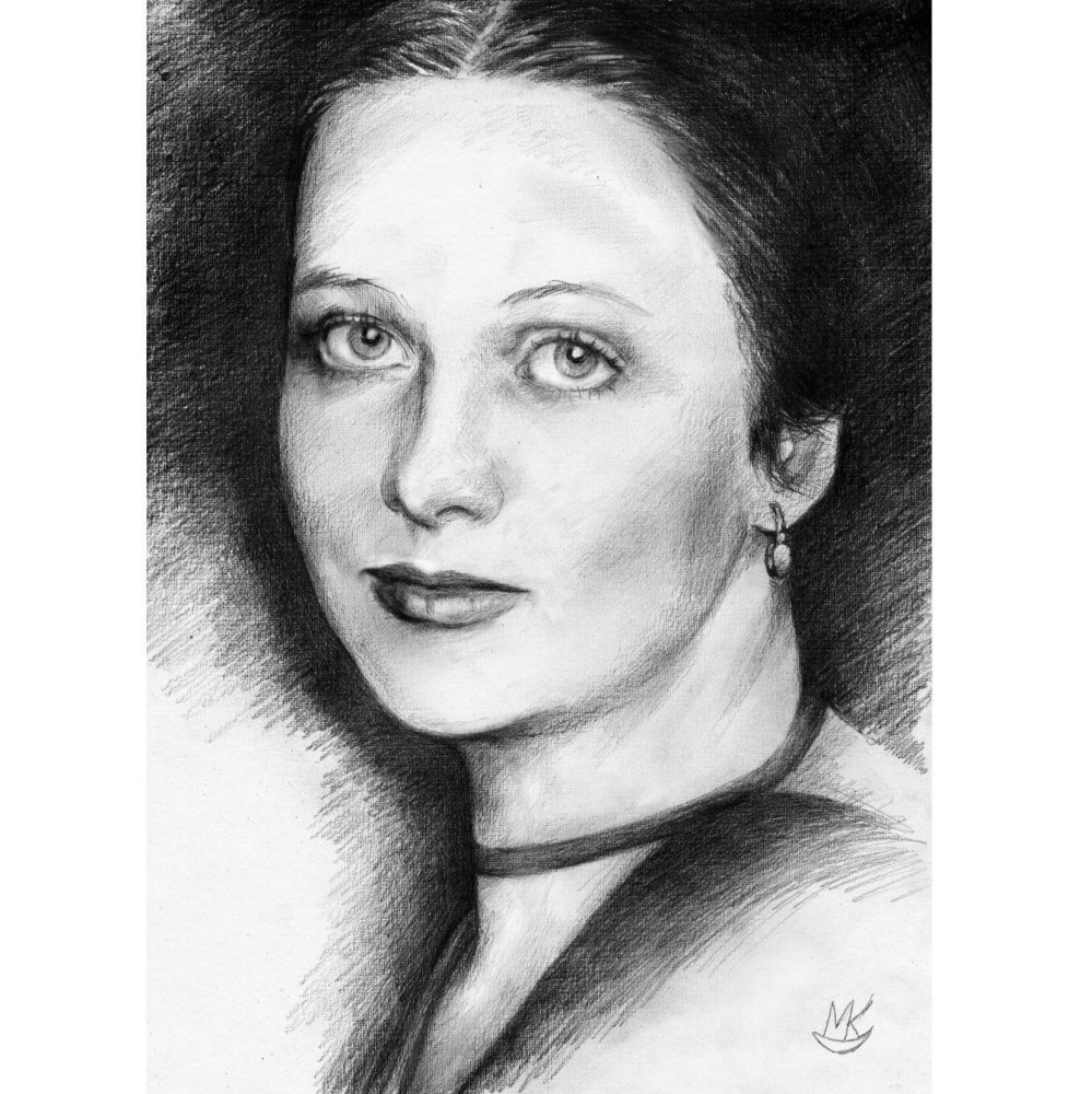 Maria Vladimirovna Kozlova. Portrait of Natalia Gundareva