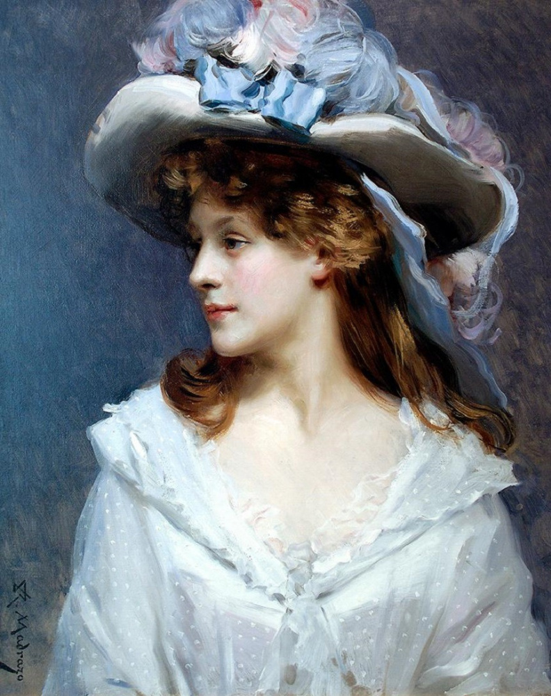 Raimundo de Madrazo y Garreta. The Woman in White