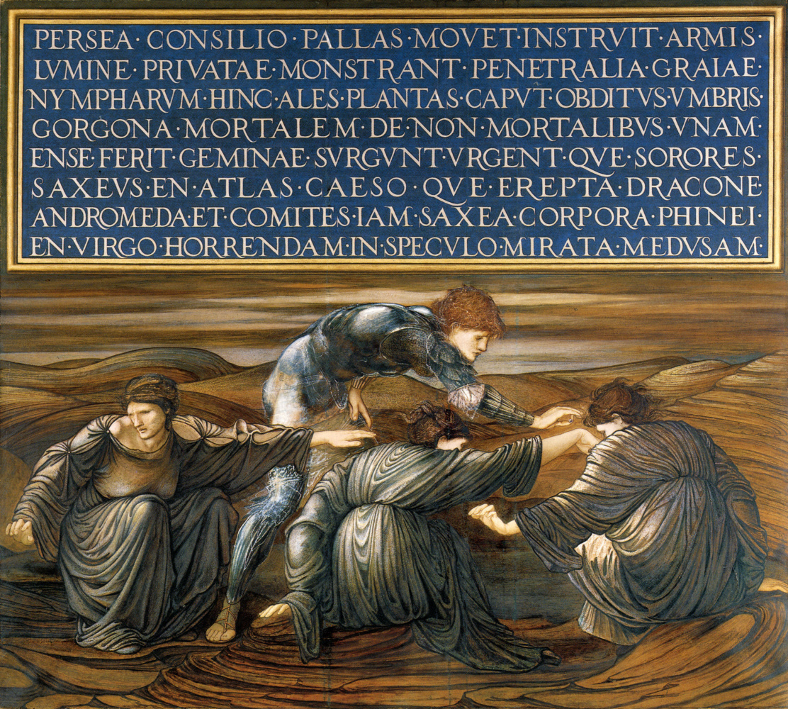 Edward Coley Burne-Jones. Perseus and Graya